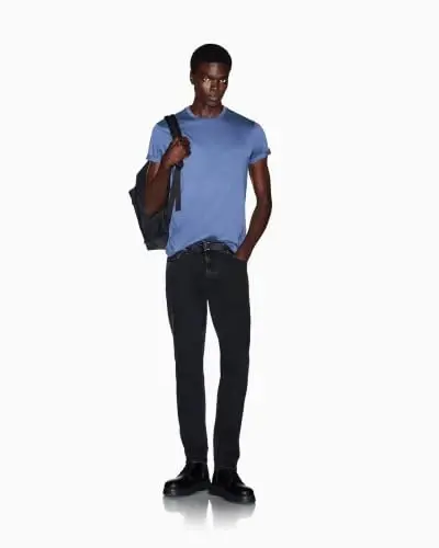 Armani Exchange Cotton Jersey Ax Slim Tee - 4
