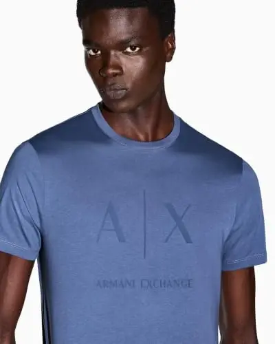 Armani Exchange Cotton Jersey Ax Slim Tee - 5