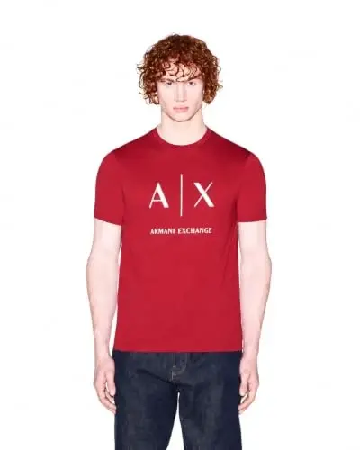 Armani Exchange Cotton Jersey Ax Slim Tee - 1