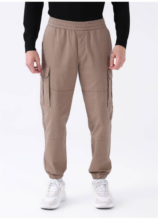 Armani Exchange Elastic Leg Light Brown Men's Cargo Pants 6LZPL4 1711-ELMWOOD - 6