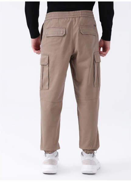 Armani Exchange Elastic Leg Light Brown Men's Cargo Pants 6LZPL4 1711-ELMWOOD - 8