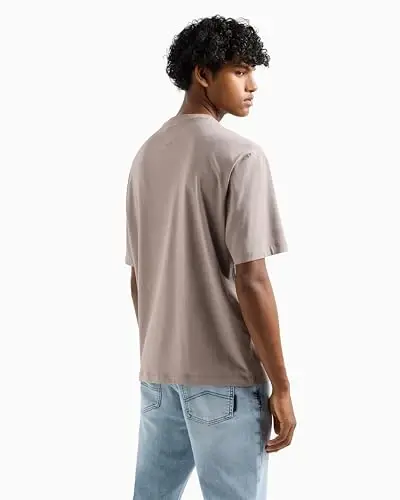 Armani Exchange erkaklar Icon cho'ntak logotipi futbolkasi - 4