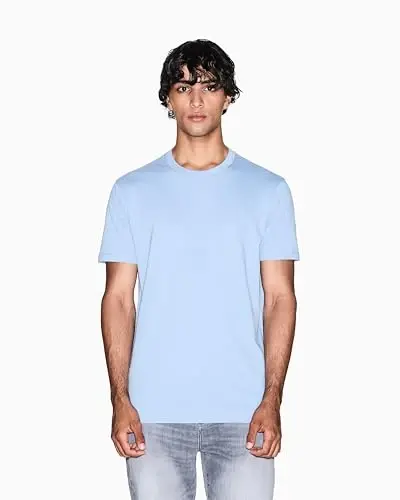 Armani Exchange erkaklar kichik ko'krak Milano/Nyu-York logotip futbolkasi - 4