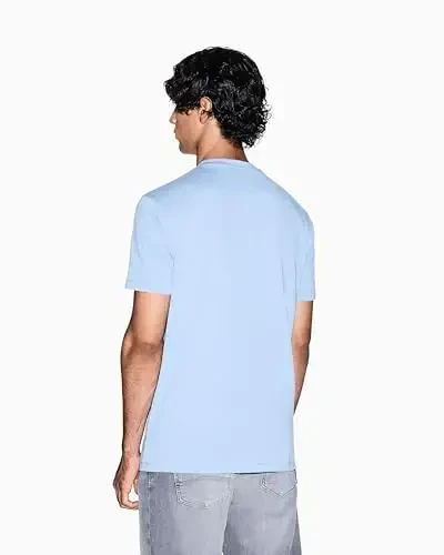 Armani Exchange erkaklar kichik ko'krak Milano/Nyu-York logotip futbolkasi - 5