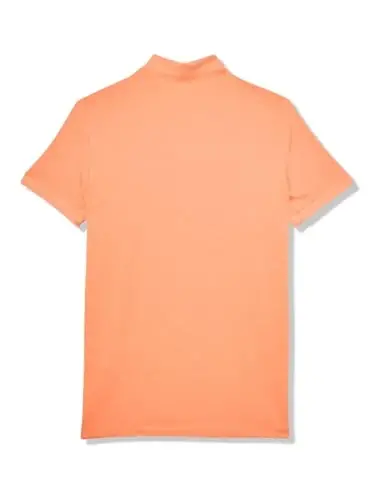 Armani Exchange erkaklar logotipi Zip Jersey Polo - 3