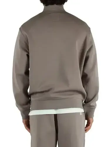 Armani Exchange erkaklar paxta Icon Logo yarim fermuarli sviter - 3