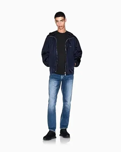 Armani Exchange erkaklar uchun kichik ko'krak nishoni logotipi - 3