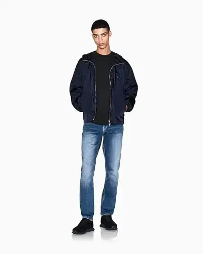 Armani Exchange erkaklar uchun kichik ko'krak nishoni logotipi - 3