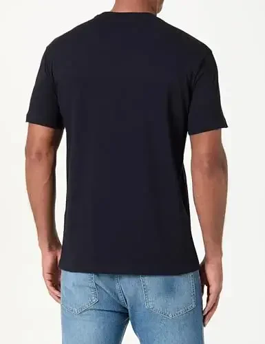 Armani Exchange erkaklar uchun kichik ko'krak nishoni logotipli futbolka - 3