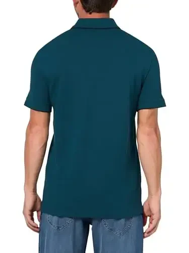 Armani Exchange erkaklar uchun Slim Fit paxta pike polo - 2