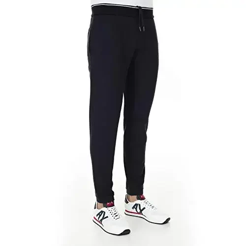 Armani Exchange mens A|x Armani Exchange Men's Logo Zipper Full Zip Hooded Sweatshirt - 3