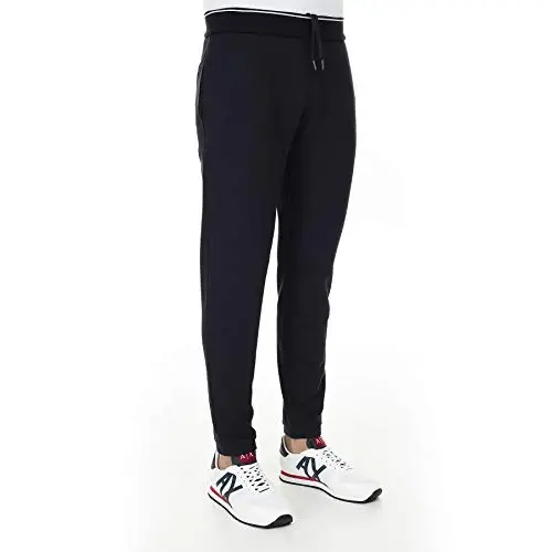 Armani Exchange mens A|x Armani Exchange Men's Logo Zipper Full Zip Hooded Sweatshirt - 3