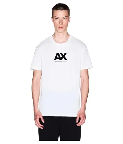 Armani Exchange Men's Center Logo Graphic Tee 