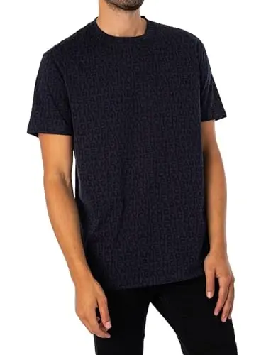 Armani Exchange Men's All Over Logo Print Regular Fit Tee - 2