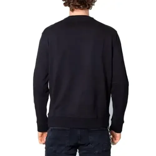 Armani Exchange mens Icon Embroidered Pullover Sweatshirt - 3