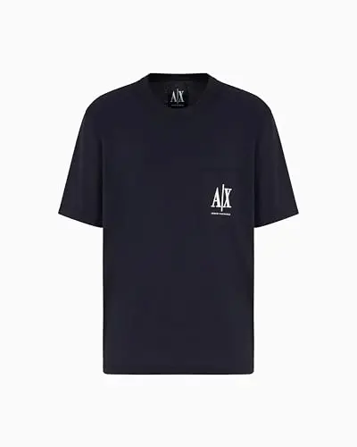 Armani Exchange Mens Icon Pocket Logo Tee 