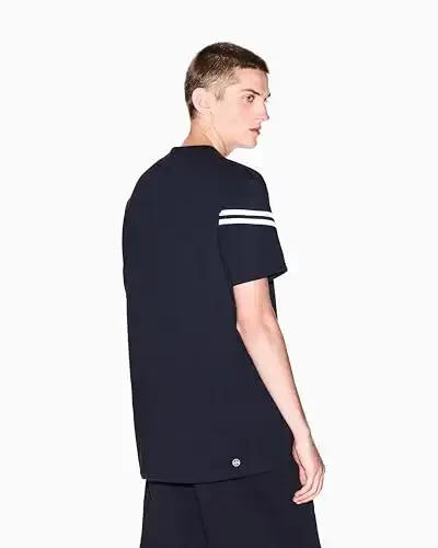 Armani Exchange Mens Arm Band Text Logo Tee - 5