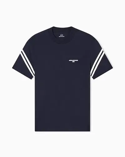Armani Exchange Men's Arm Band Text Logo Tee 