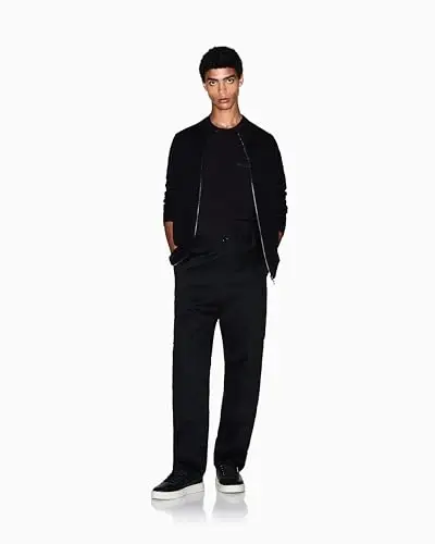 Armani Exchange Men's Small Chest Milano/New York Logo Tee - 3