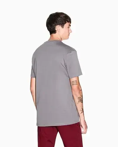 Armani Exchange Mens Small Chest Milano/New York Logo Tee - 5