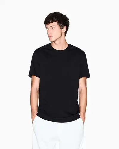 Armani Exchange Men's Logo Tape Cotton Tee 