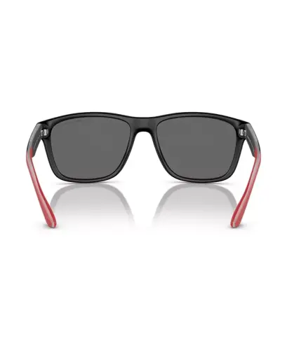 Armani Exchange Men's Polarized Sunglasses, Polar AX4135S - Matte Black - 4