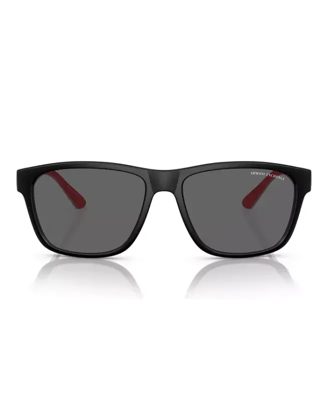 Armani Exchange Men's Polarized Sunglasses, Polar AX4135S - Matte Black - 2
