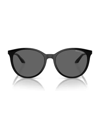 Armani Exchange Women's Low Bridge Fit Sunglasses AX4140SF-Shiny Black - A|X ARMANI EXCHANGE (1)