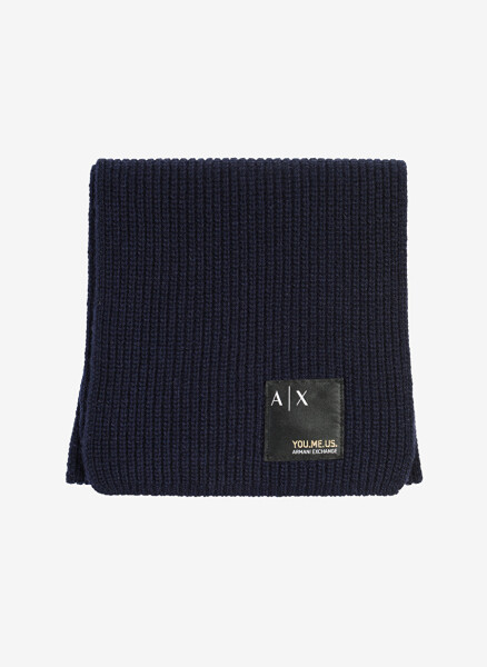 Armani Exchange Lacivert Erkek Atkı 954603 00035-BLU NAVY - 3