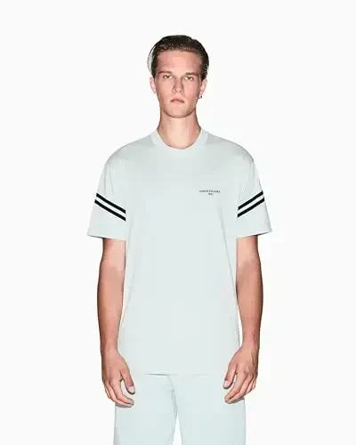 Armani Exchange Mens Arm Band Text Logo Tee - 4