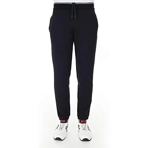 Armani Exchange mens A|x Armani Exchange Men's Logo Zipper Full Zip Hooded Sweatshirt - 2