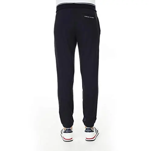 Armani Exchange mens A|x Armani Exchange Men's Logo Zipper Full Zip Hooded Sweatshirt - 4