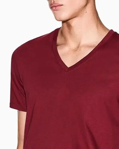 Armani Exchange Mens Basic Pima V Neck Tee - 3