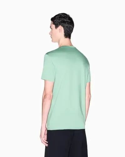 Armani Exchange Mens Basic Pima V Neck Tee - 3