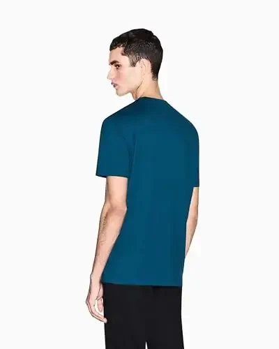 Armani Exchange Mens Center Logo Milano/New York Logo Tee - 4