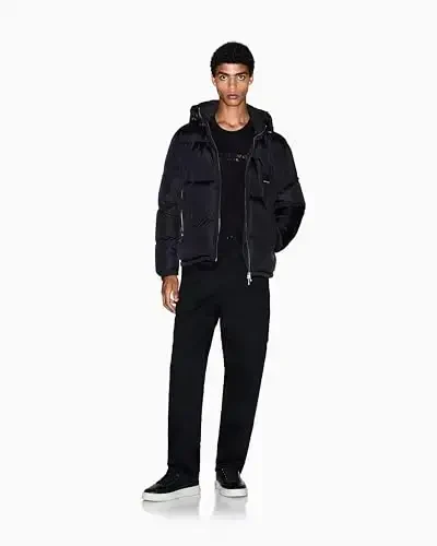 Armani Exchange Mens Center Logo Milano/New York Logo Tee - 3