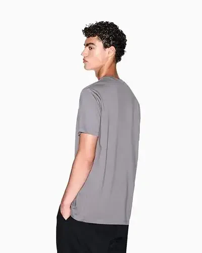 Armani Exchange Mens Center Logo Milano/New York Logo Tee - 5