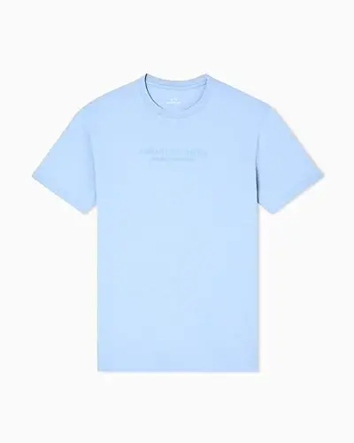 Armani Exchange Mens Center Logo Milano/New York Logo Tee 