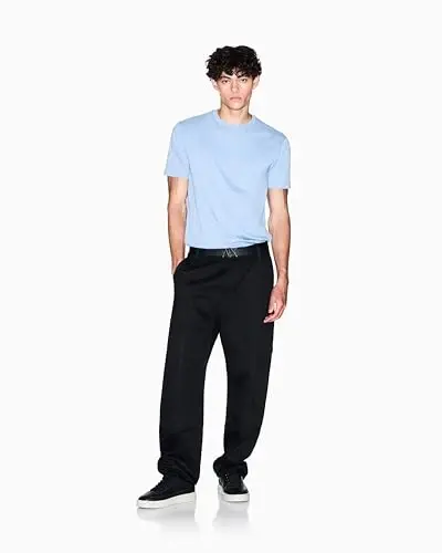 Armani Exchange Mens Center Logo Milano/New York Logo Tee - 3