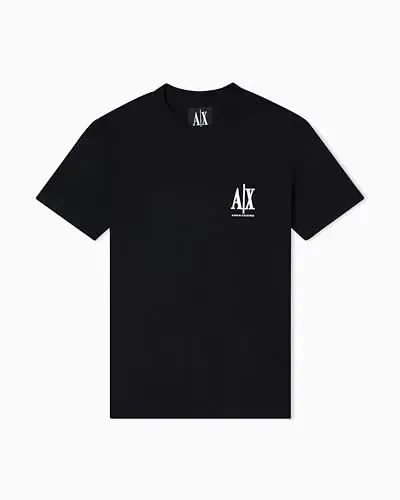 Armani Exchange Mens Chest Icon Logo Tee - 3