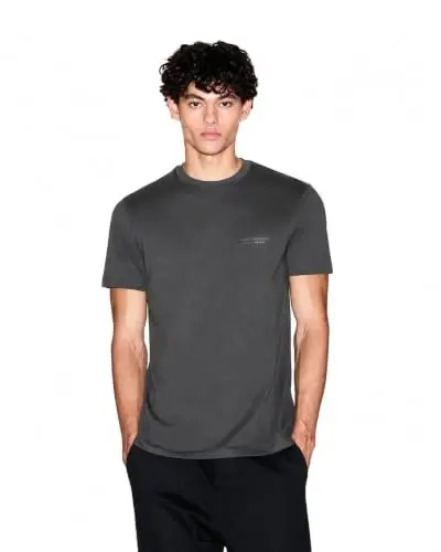 Armani Exchange Men's Chest Milano/New York Logo Tee - 1