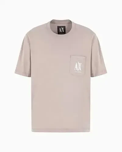 Armani Exchange Mens Icon Pocket Logo Tee - 3