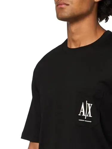 Armani Exchange Mens Icon Pocket Logo Tee - 3