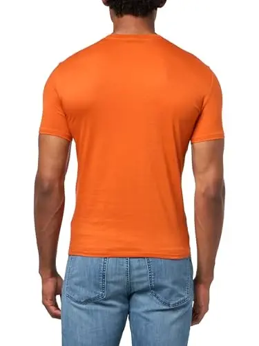 Armani Exchange Men's Pima Cotton Jersey Short Sleeve V-Neck T-Shirt - 2