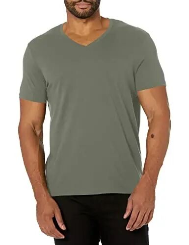 Armani Exchange Men's Pima Cotton Jersey Short Sleeve V-Neck T-Shirt - A | X ARMANI EXCHANGE