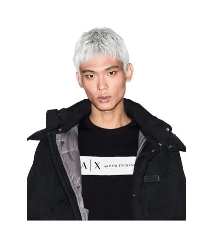 Armani Exchange Mens Rectangle Logo Tee - 4