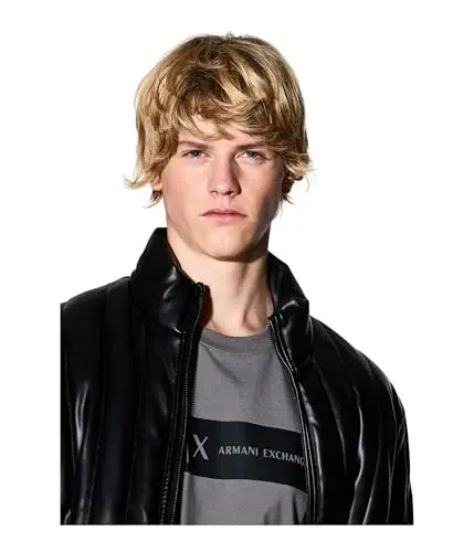 Armani Exchange Mens Rectangle Logo Tee - 4