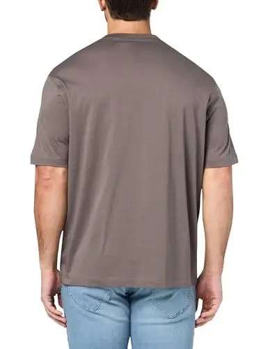 Armani Exchange Mens Regular Fit Cotton Jersey Signature Logo Tee - ARMANI (1)