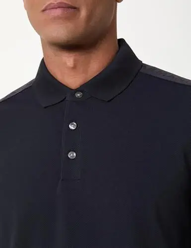 Armani Exchange Mens Regular Fit Logo Tape Polo - ARMANI (1)