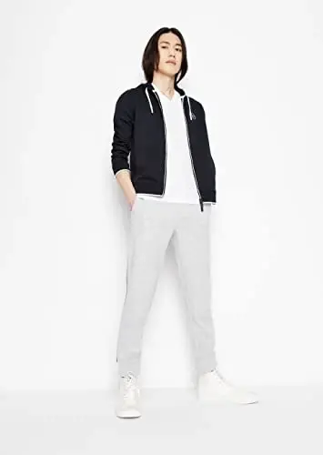 Armani Exchange Mens Short Sleeve Pima Cotton Jersey V-Neck T-Shirt - 3